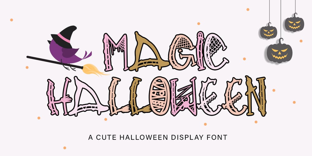 Magic Hallowen font