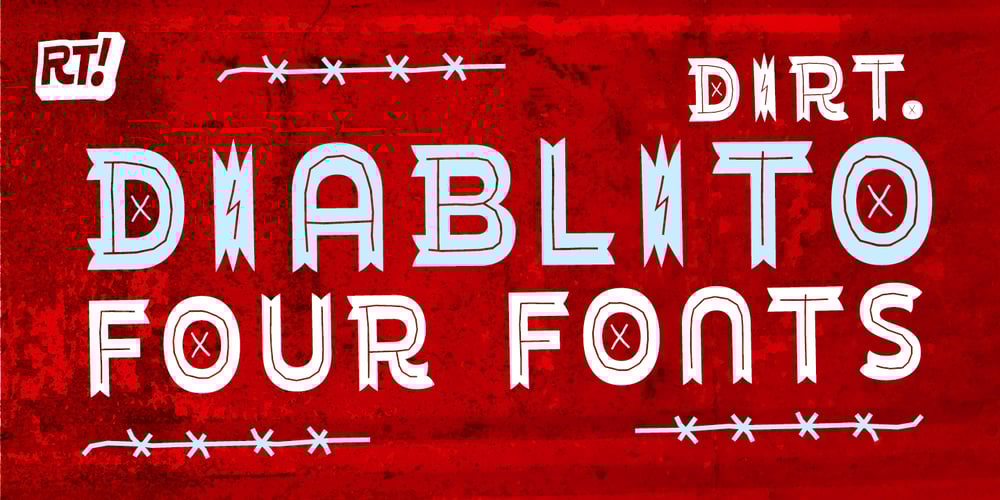 Diablito Dirt font