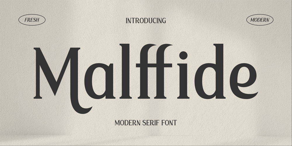 Malffide font