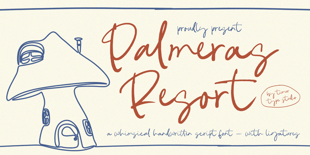 Palmeras Resort font