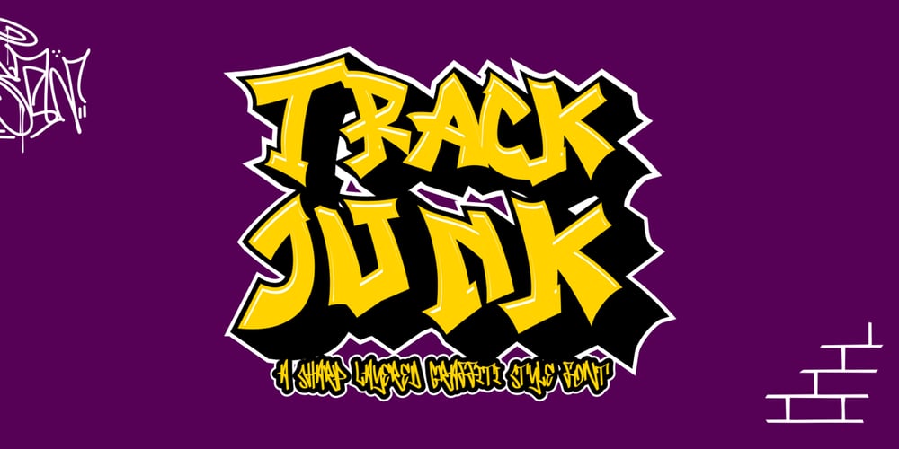 Track Junk font