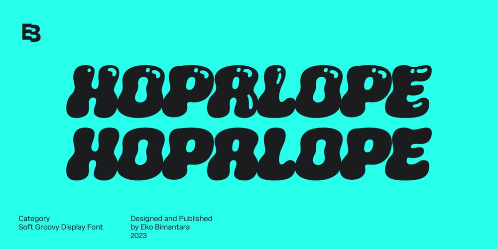 Hopalope font