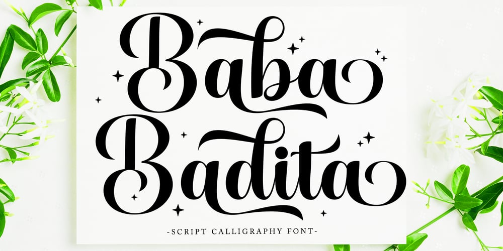 Baba Badita font