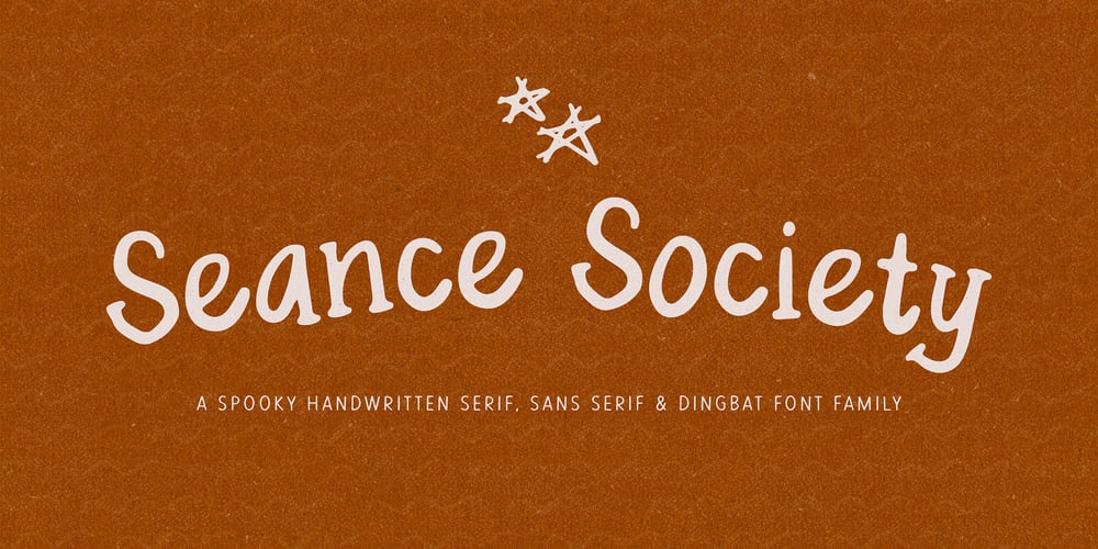 Seance Society font