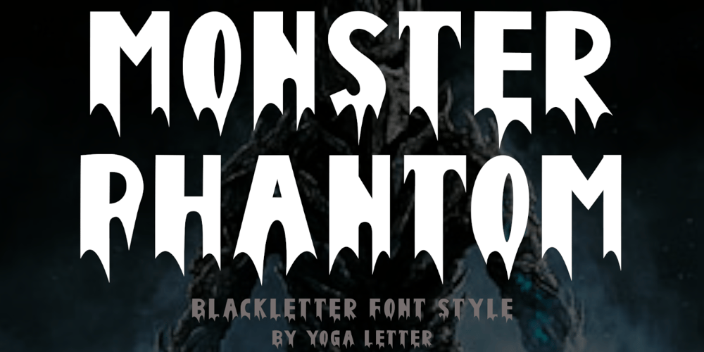 Monster Phantom font
