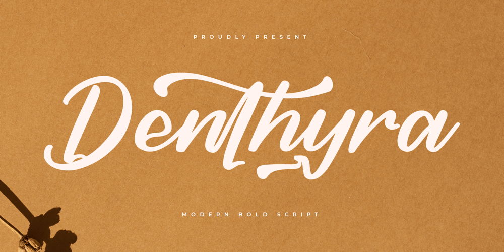 Denthyra font