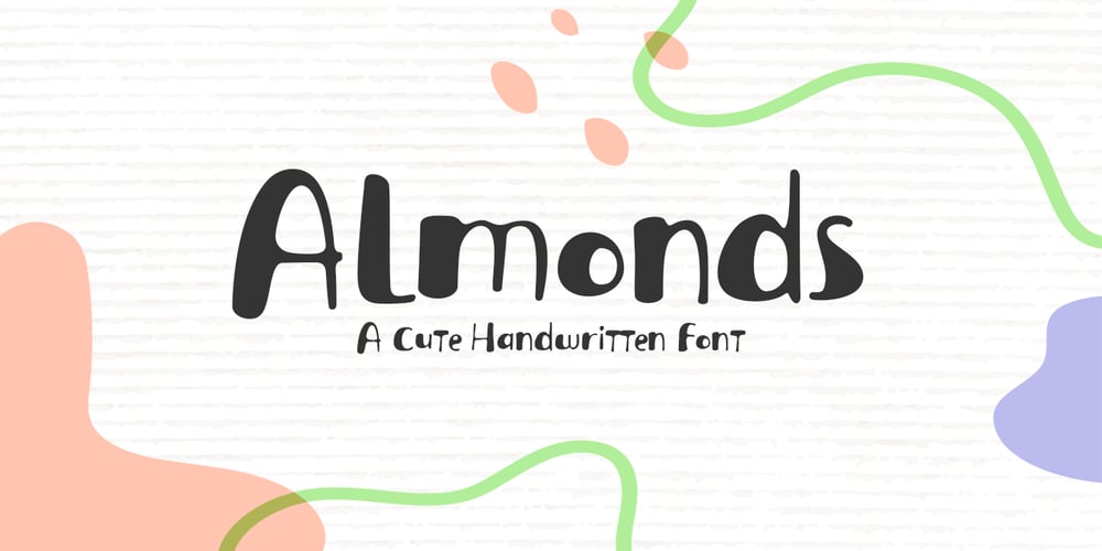 Almonds font