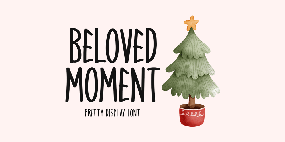 Beloved Moment font