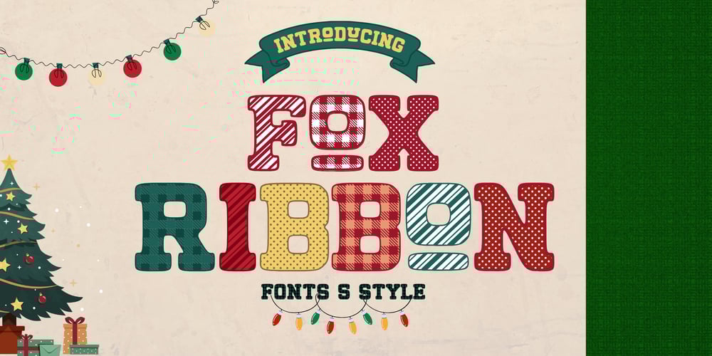 Fox Ribbon font