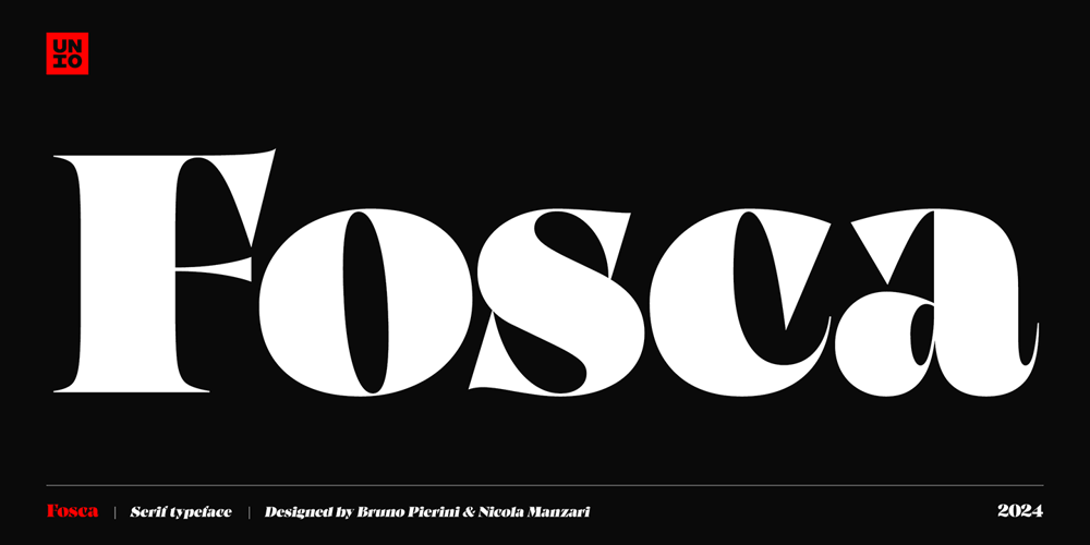 Fosca font