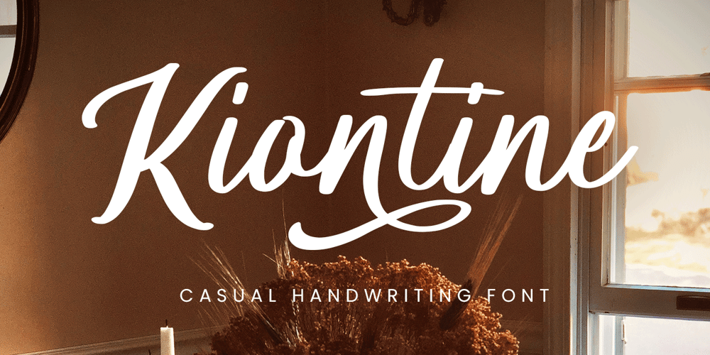 Kiontine font