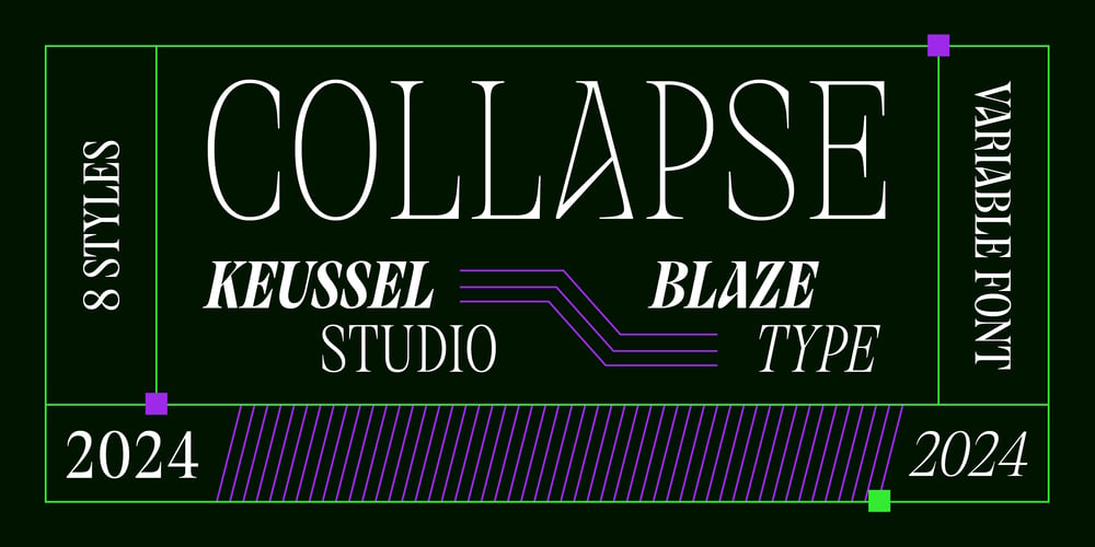 Collapse Variable font