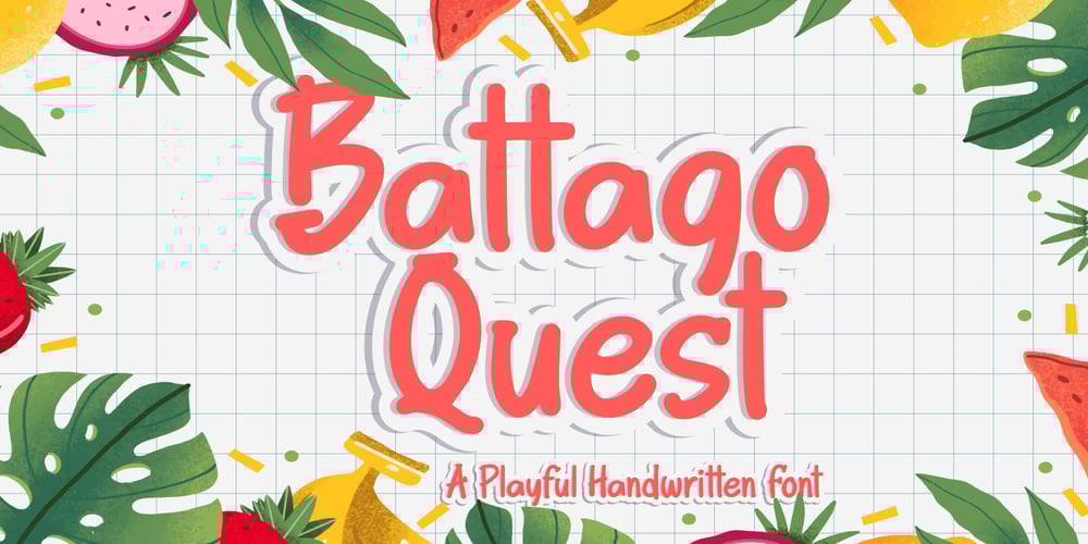 Battago Quest font