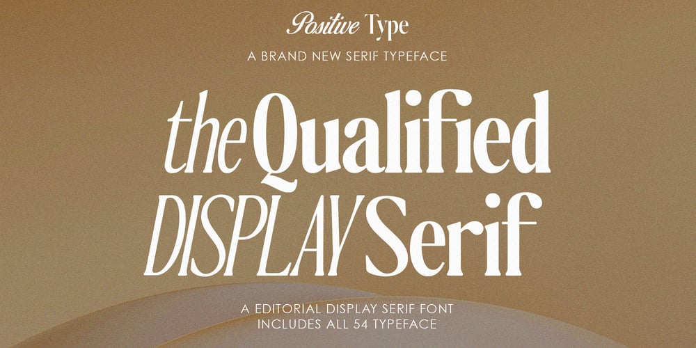 The Qualified font