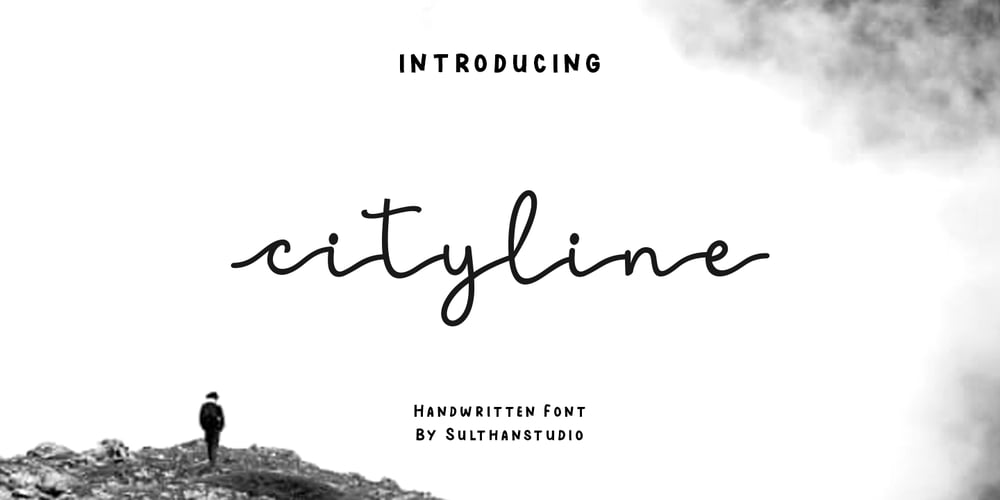 City line font