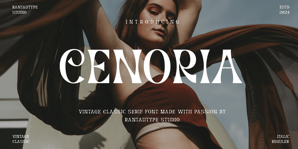 Cenoria font
