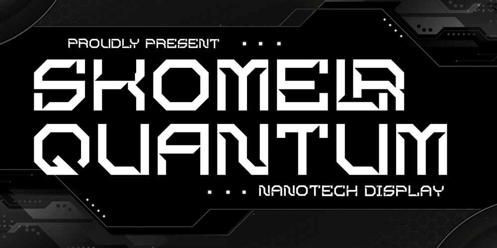 Skomelr Quantum font