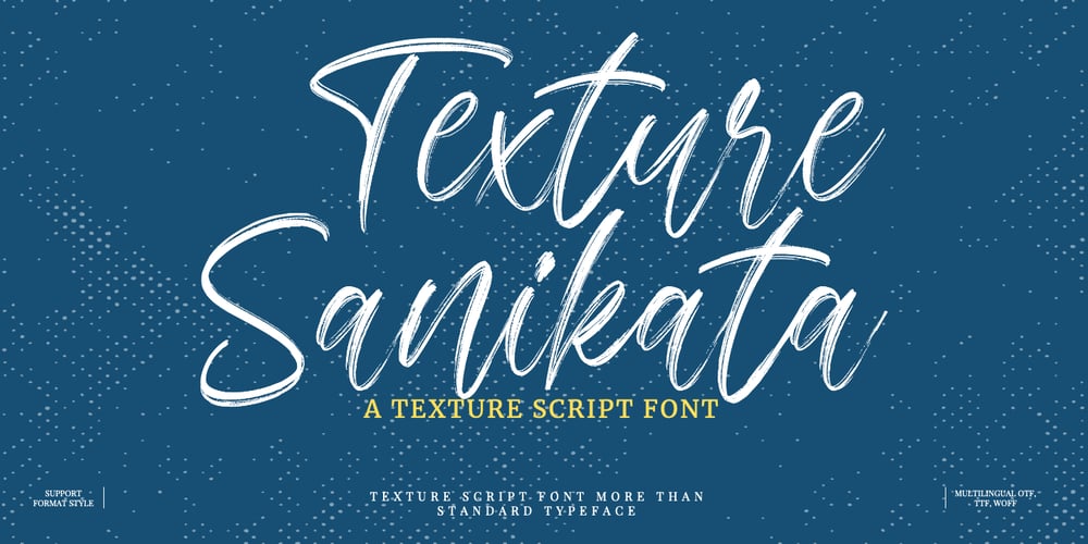 Sanikata font