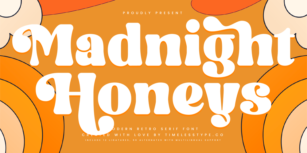 Madnight Honeys font