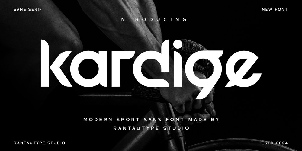 Kardige font