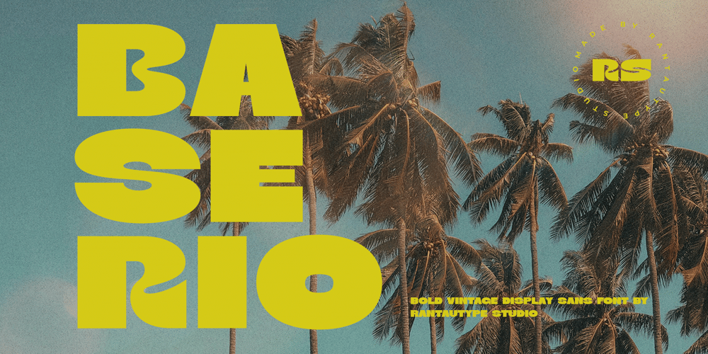 Baserio font