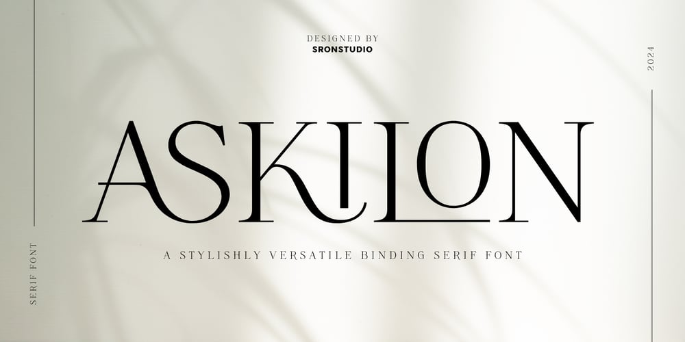 Askilon font
