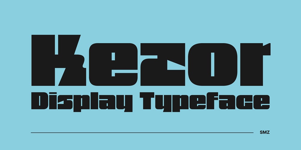 Kezor font