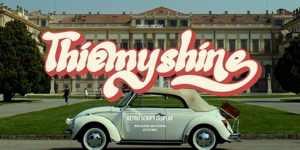 Thiemyshine font