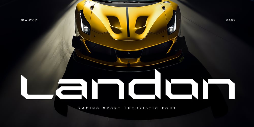 Landon font