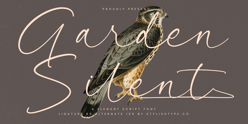Garden Silent font