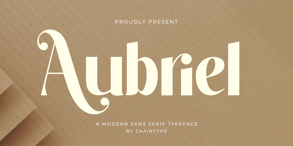Aubriel font
