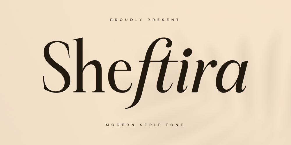 Sheftira font