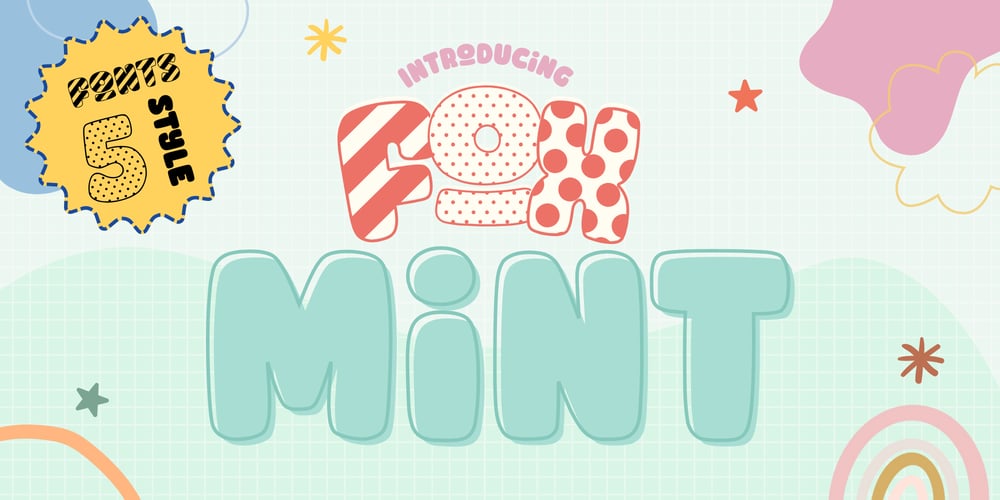 Fox Mint font