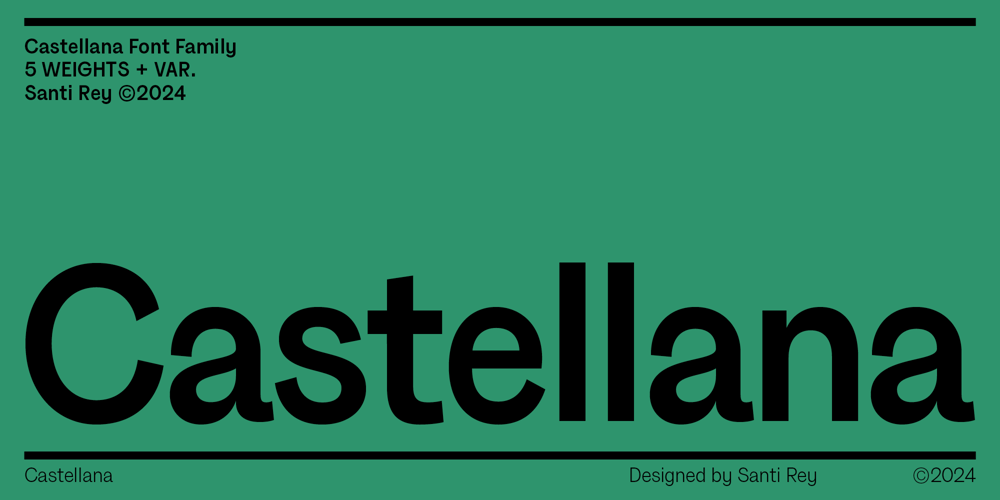Castellana font