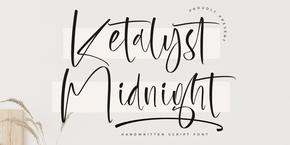 Ketalyst Midnight font