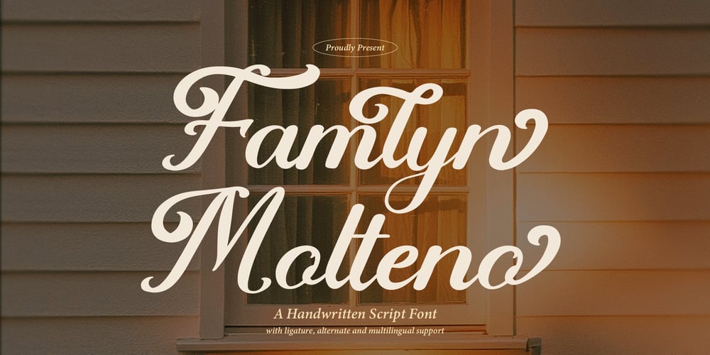 Famlyn Molteno font
