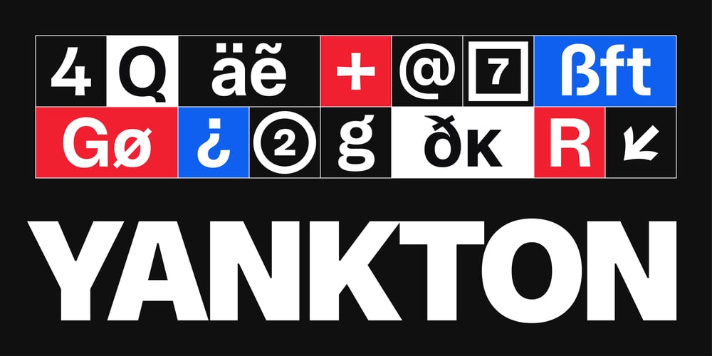 Yankton font