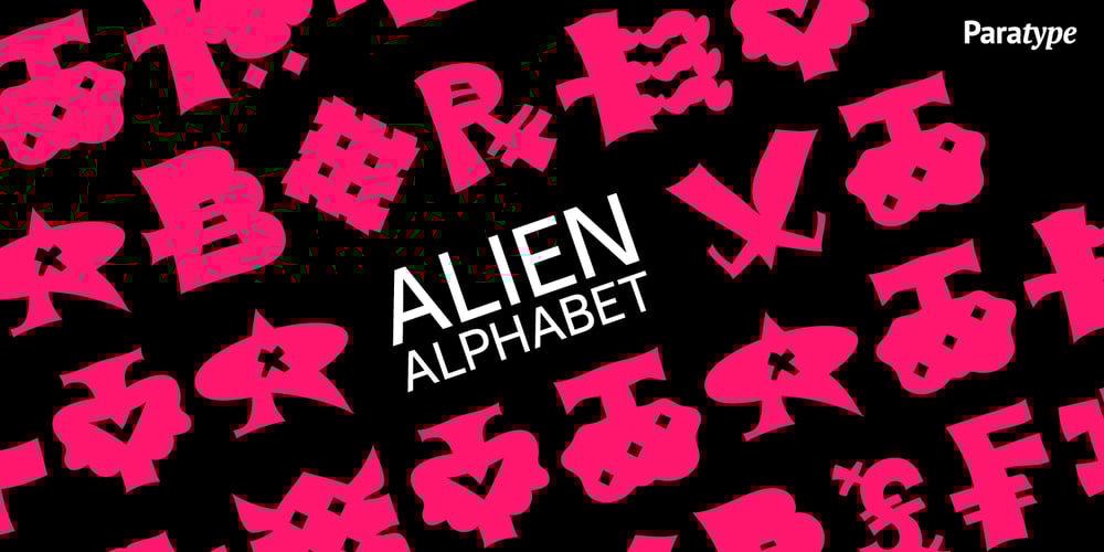 Alien Alphabet font