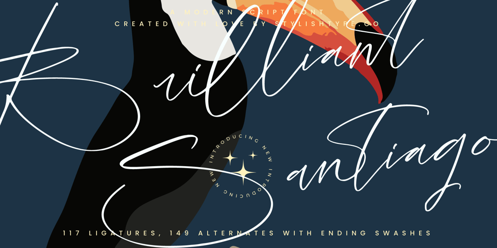 Brilliant Santiago font
