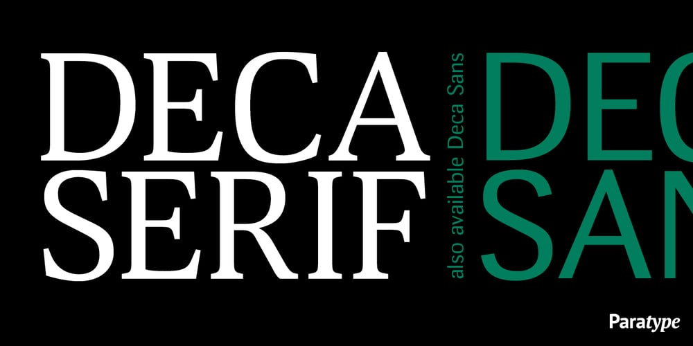 Deca Serif font