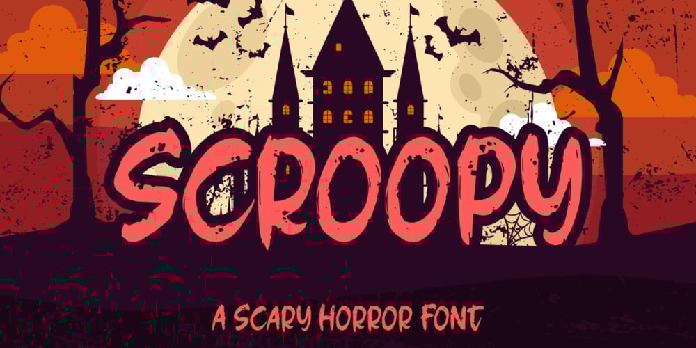 Scroopy font