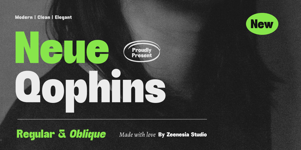 Neue Qophins font