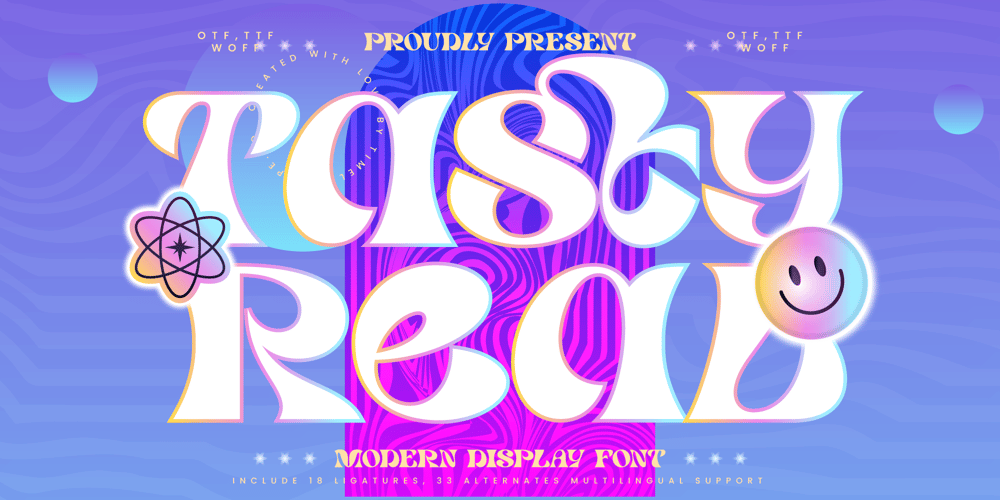Tasty Real font