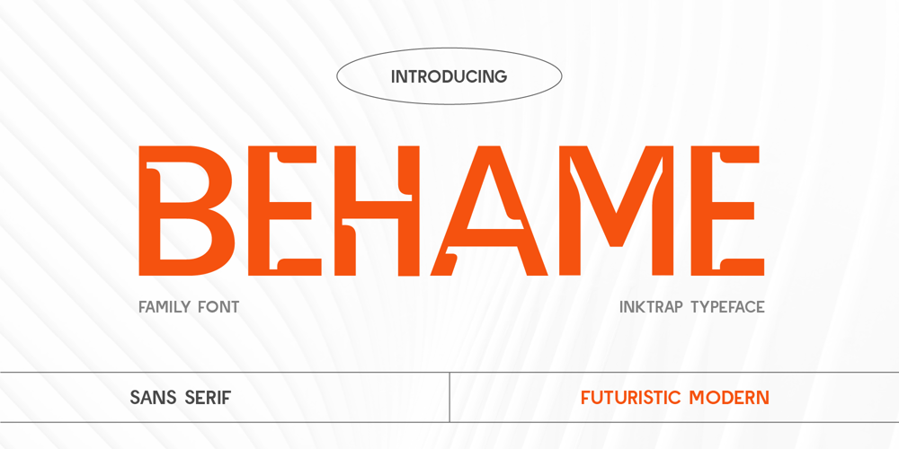 Behame font