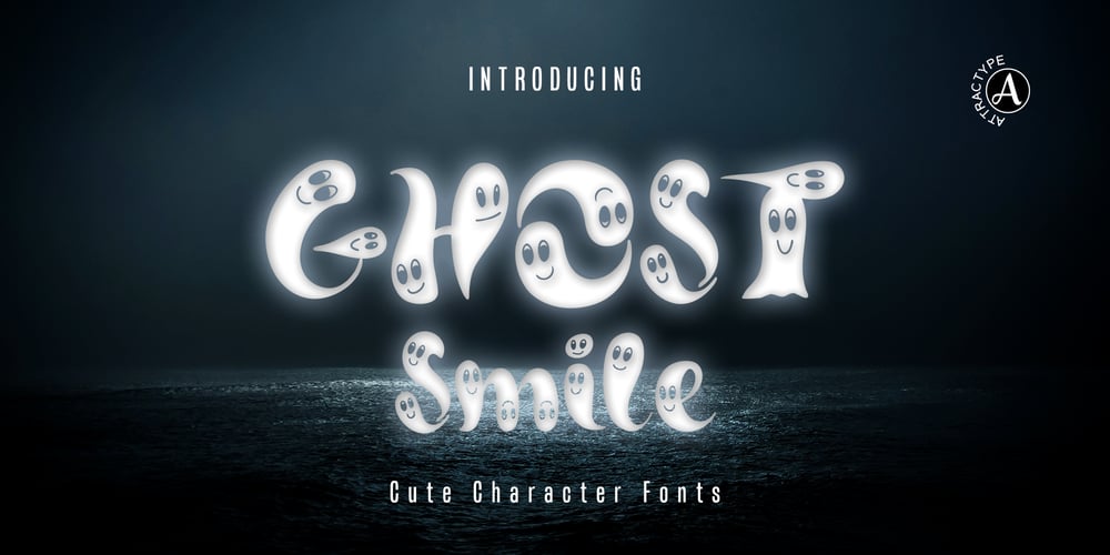 Ghost Smile font