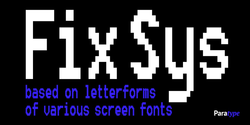 Fix Sys font