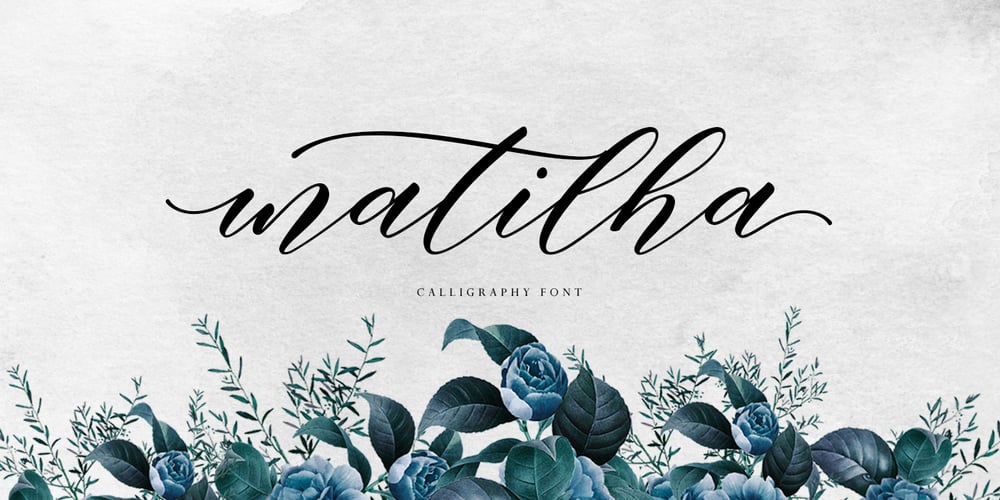 Matilha Script font