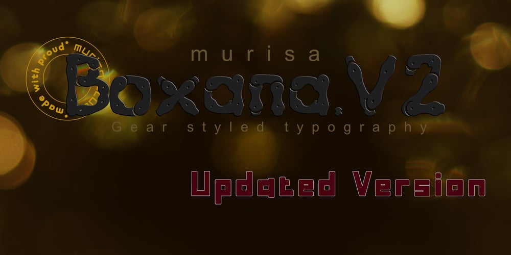 Murisa Boxana font