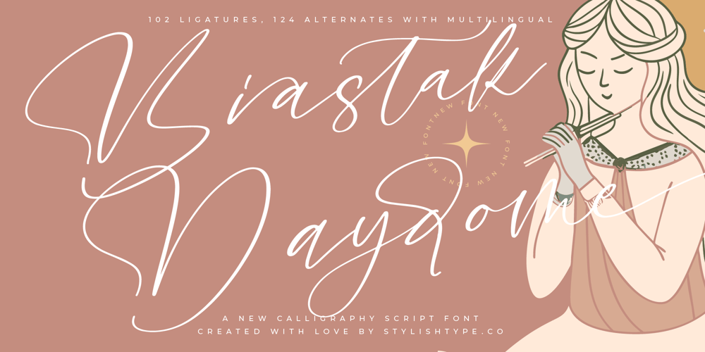 Biastak Daydome font