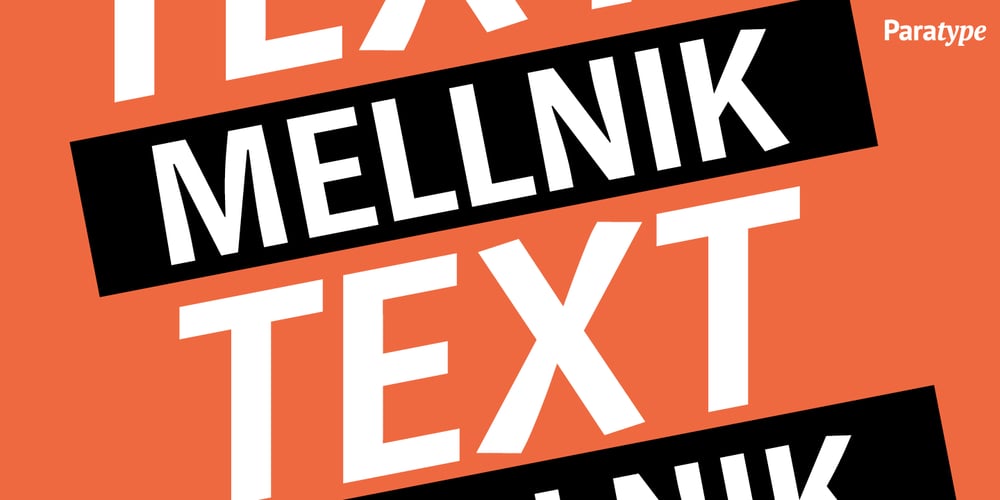 Mellnik Text font